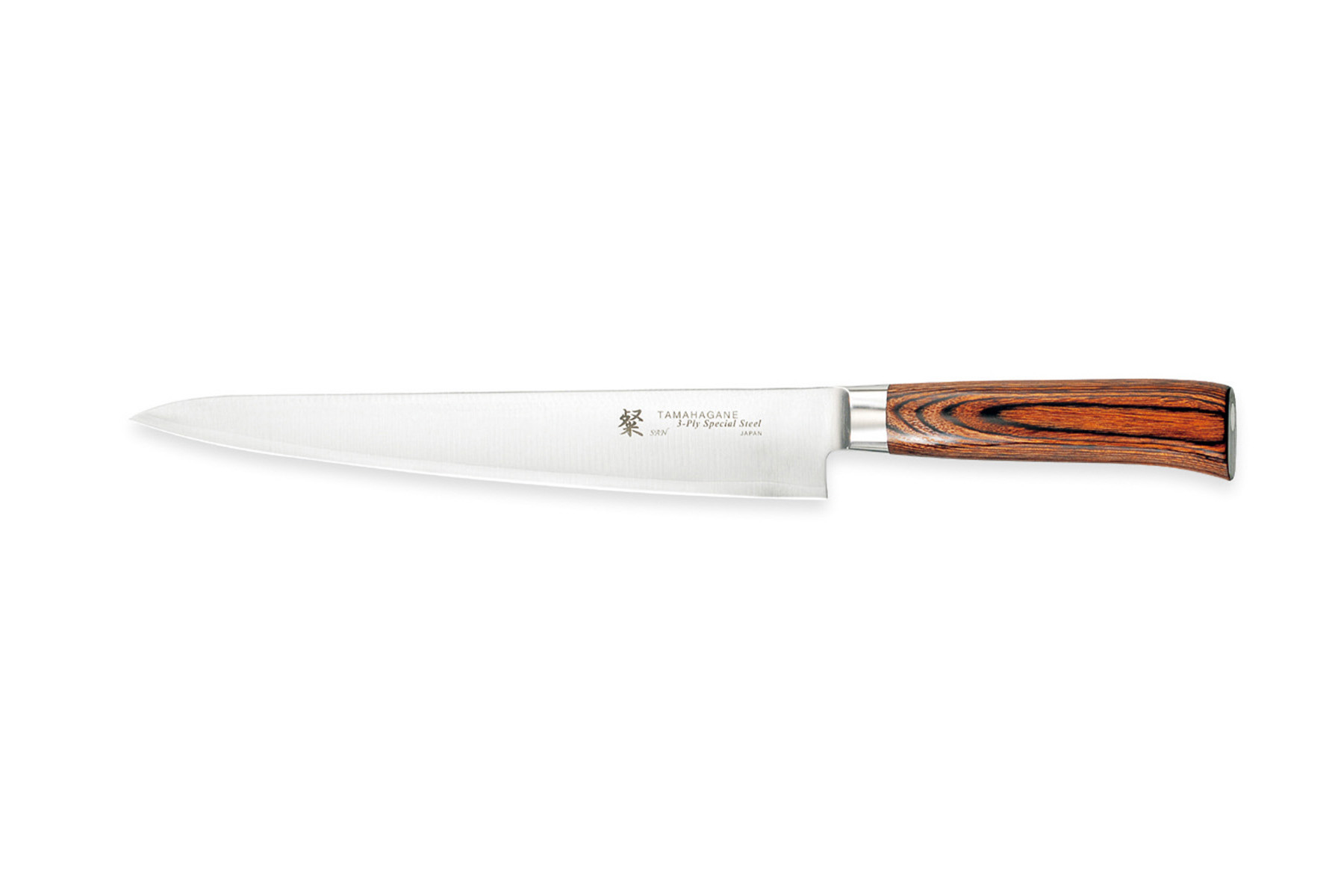 Couteau japonais Tamahagane San - Couteau sujihiki 24 cm