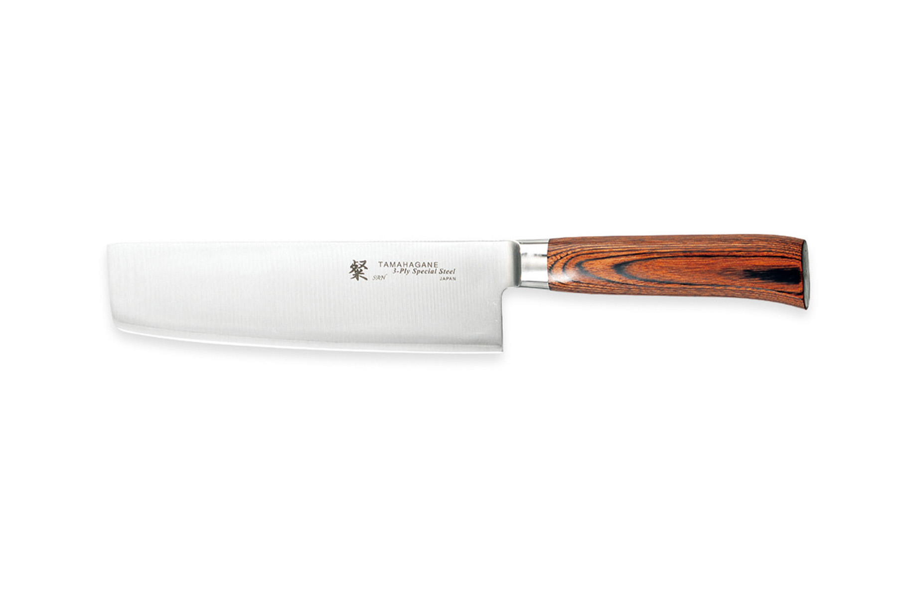 Couteau japonais Tamahagane San - Couteau nakiri 18 cm