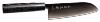 COUTEAU JAPONAIS SANTOKU 17 CM TOJIRO ZEN BLACK