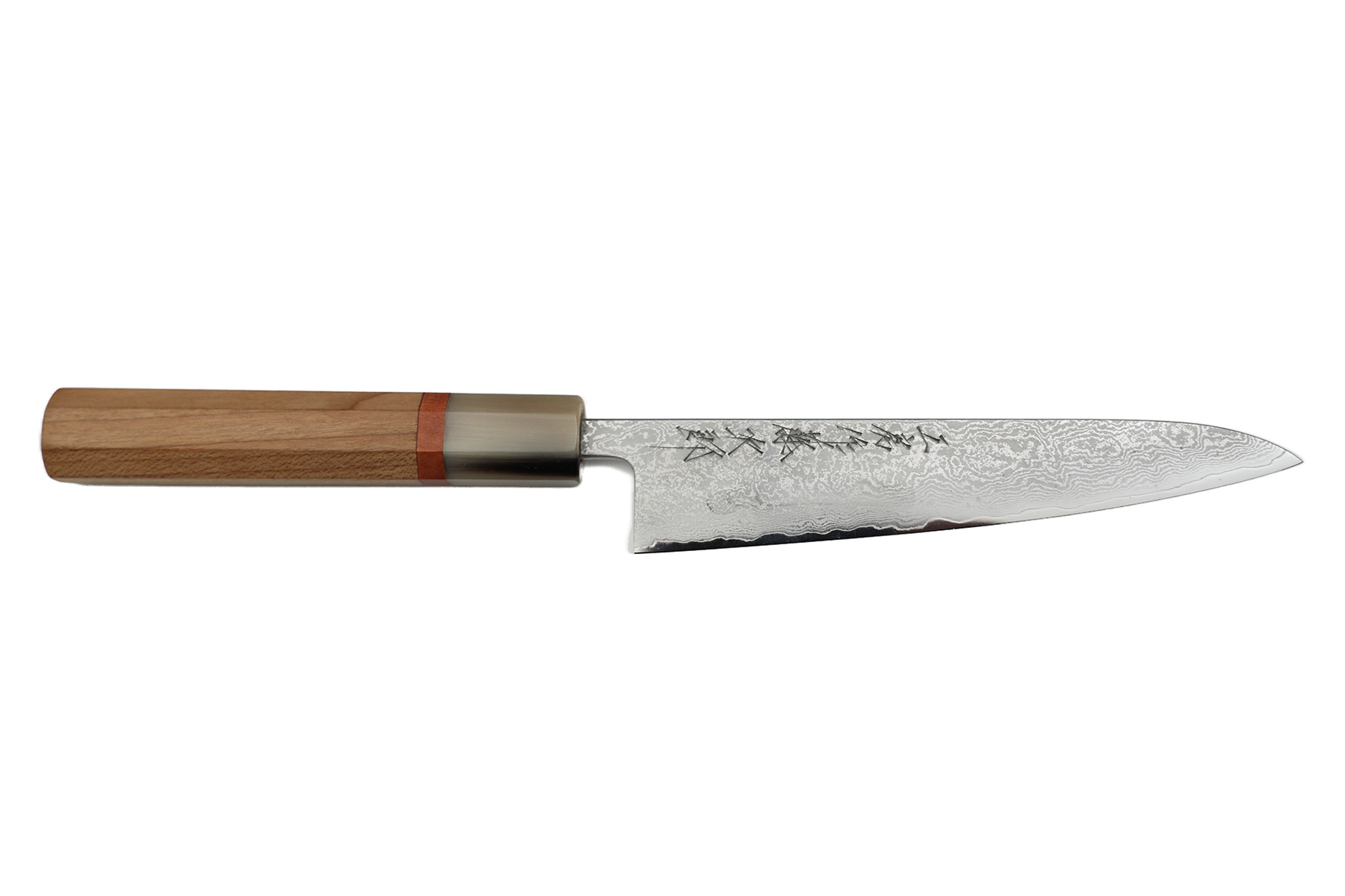 Couteau japoanis Tojiro Handmade VG10 Damas - Couteau petty 15 cm