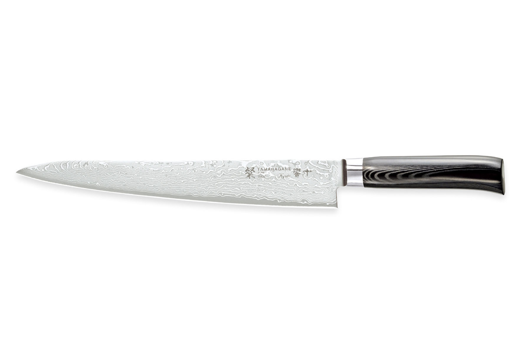 Couteau japonais Tamahagane Kyoto - Couteau sujihiki 27 cm
