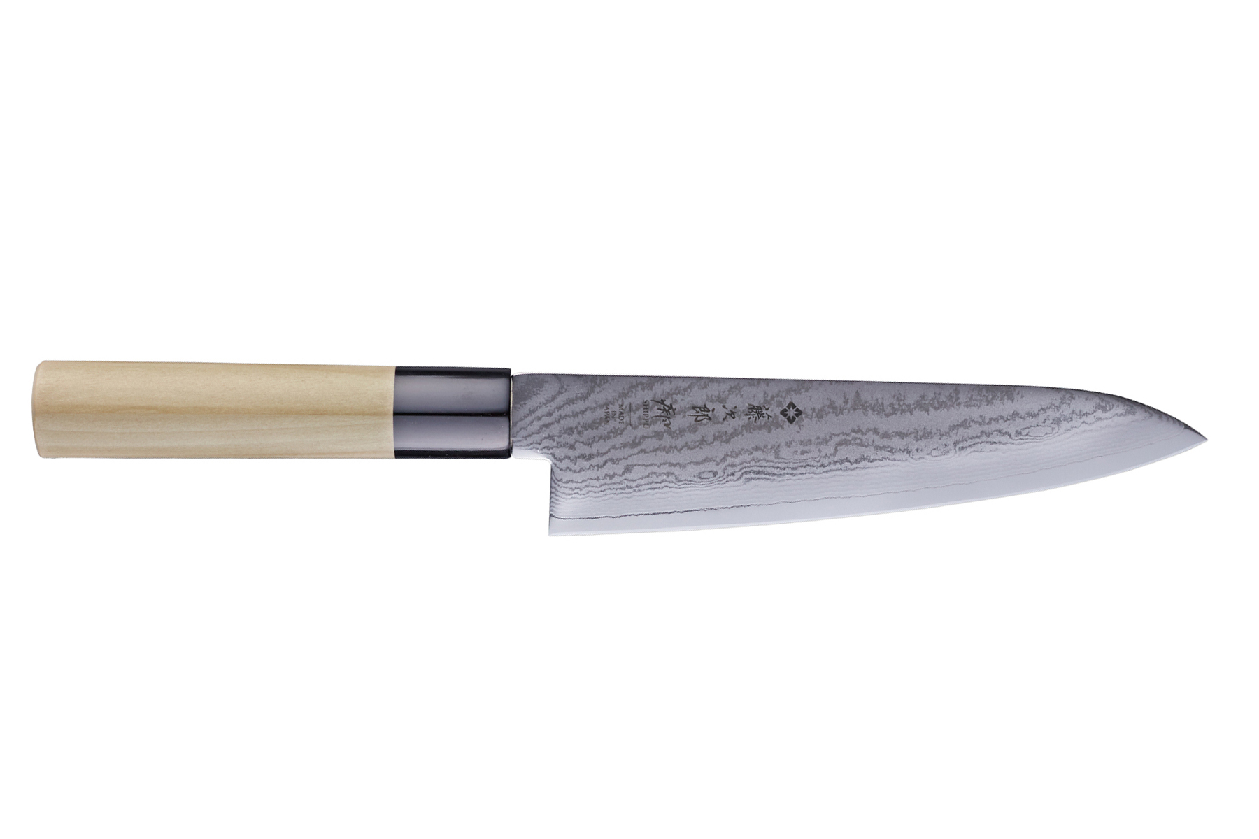 Couteau de chef Tojiro Shippu Damas Gyuto 18 cm