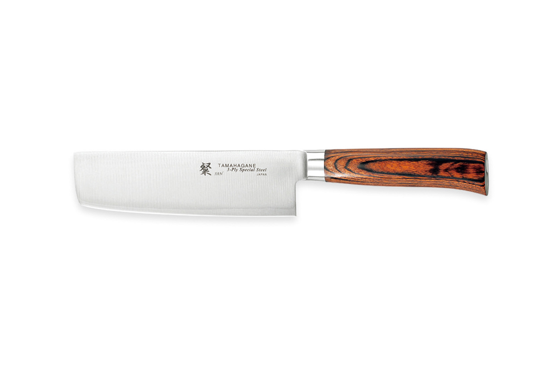 Couteau japonais Tamahagane San - Couteau nakiri 16 cm