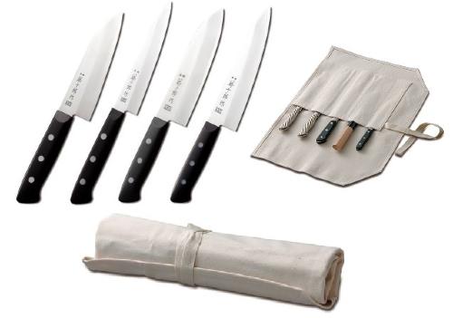 Mallette de 4 couteaux japonais Dp Éco Tojiro